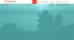 Desktop Screenshot of deldesign.org
